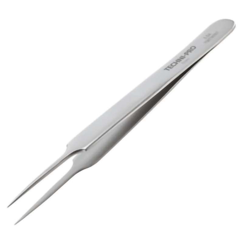 Economy Tweezers, Style 5, Anti-Acid/Anti-Mag, SS, Fine, Sharp, 4.3"